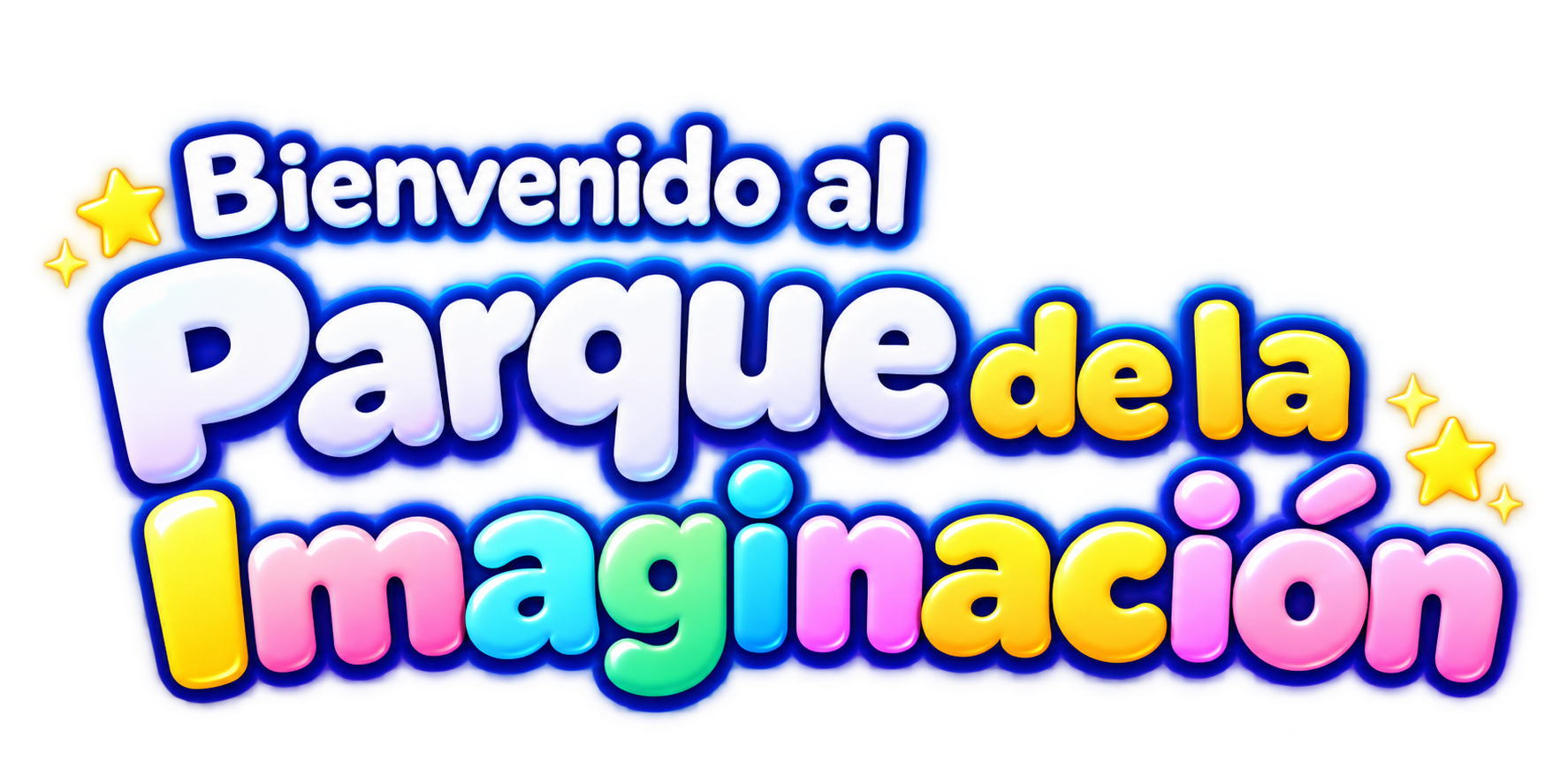 Título gráfico do Parque da Imaginação
